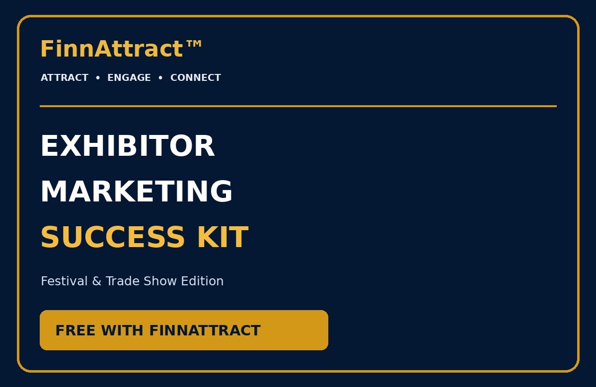 FinnAttract Exhibitor Marketing Success Kit cover