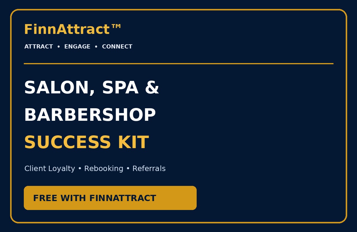 FinnAttract Salon, Spa & Barbershop Customer Growth Success Kit cover